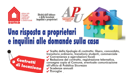 Dal Sunia una risposta a proprietari e inquilini alle domande sulla casa