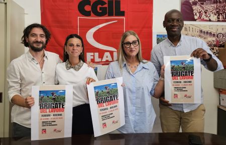 Flai Cgil Ravenna e Ferrara nelle campagne tra i lavoratori con le Brigate del Lavoro contro lo sfruttamento e per la legalità. Si è svolta oggi, 23 giugno nella Camera del Lavoro di Portomaggiore, la conferenza stampa per il lancio delle Brigate del Lavo
