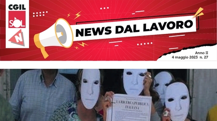 SOL: ONLINE #NEWSDALLAVORO 27/2023 DEL NIDIL CGIL DI RAVENNA