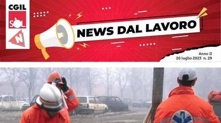 SOL: ONLINE #NEWSDALLAVORO 29/2023 DEL NIDIL CGIL DI RAVENNA