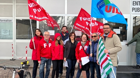 Presidio unitario davanti al Tribunale di Ravenna